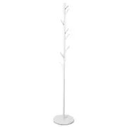 Levede Coat Rack Hat Clothes Stand Hanger White