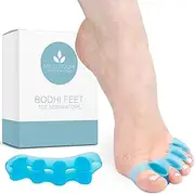 Mind Bodhi Toe Separators to Correct Bunions and Restore Toes to Their Natural Shape (Bunion Corrector Toe Spacers Toe Straightener Toe Stretcher Big Toe Correctors) Universal Size - Blue