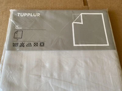 NEW IKEA TUPPLUR Bedding Cotton Flat Sheet - Beige / FULL