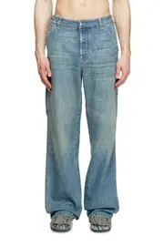 [Diesel] Diesel - Relaxed Jeans - D-Livery - Jeans - Man - Blue 29 Blue