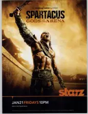 2010 Starz Spartacus Gods Of The Arena TV Show Promo Vintage Magazine Print Ad