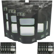 1 Ounce Bags,50 Pack Lock & Seal Storage & Curing Bags Heat Sealable Upright Ter