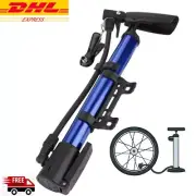 Mini Bike Pump Portable Bicycle Tyre Inflator Hand Pump Schrader Presta Valve