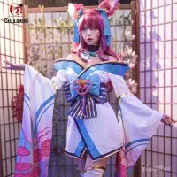 在飛比找蝦皮購物優惠-LOL英雄聯盟靈魂蓮華cos服九尾妖狐阿狸cosplay服裝