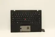 Lenovo Nano X1 1 Keyboard Palmrest Top Cover German Black 5M11B38319