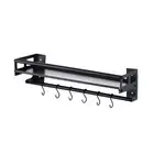 Refrigerator Shelf Laundry Supplies Safe Convenient Design Part Name Spice Rack