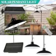 Solar LED Light Indoor Outdoor Hanging Pendant Garden Yard Tent Shed Lamp Remote