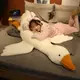 網紅大白鵝抱枕長條枕床上靠枕女生睡覺夾腿枕頭床頭靠墊超軟可愛
