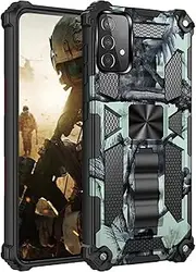 [xinyunew] Military Full Protection Mobile Phone Case for Samsung Galaxy A53 5G Light Green