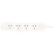 HPM Surge Protected 4 Outlet Powerboard 0.9m White