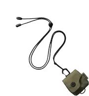 [Cileznw] Neck Wallet for Traveling | Neck Hangable Headphone Bag - Coin Pouch Change Holder for Men Women, Stylish Lipstick Headphone Purse