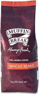[MUFFIN BREAK] Signature Blend - Whole Coffee Beans 1kg. A premium full-bodied blend of only the finest Arabica beans