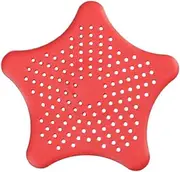 Kitchen Sink Filter Easy To Clean Durable And Anti-Clogging Bathroom Accessory Silica Gel Sink Strainer Filter, red