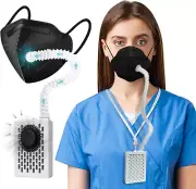 Electric Wearable PAPR Powered Air Purifying Maskes With HEPA Filter