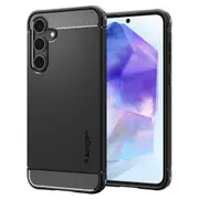 SPIGEN Galaxy A55 5G Case, 2024 Genuine Rugged Armor Soft Slim TPU Cushion Case for Samsung