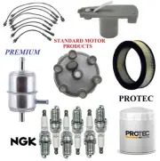 Tune Up Kit Filters Cap Spark Plugs For CHRYSLER CORDOBA L6;3.7L;H ENG CODE 1983
