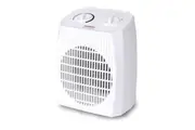 Goldair Select 2000W Upright Fan Portable Compact Space Heater 20.5x25cm White