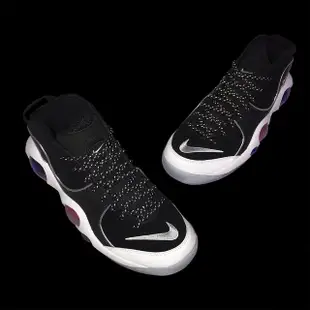 【NIKE 耐吉】休閒鞋 Air Zoom Flight 95 男女鞋 黑 昆蟲複眼 Jason Kidd 車輪鞋(DX6055-001)