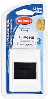 Hahnel HL-PG10E Li-ion Replacement Camera Battery for Panasonic DMW-BCG10E Compatible with Lumix TZ8 TZ10 TZ18 TZ20