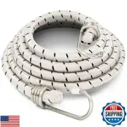 3 Pack 72-Inch Long Bungee Cords, Heavy Duty Bungee Straps with Durable Metal