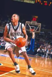 Big East Tournament Georgetown Allen Iverson vs Miami New York NY - Old Photo 2