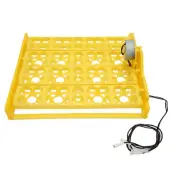 Egg Turning Tray Multifunction Automatic Egg Turner Incubator Tray for 16 Duck