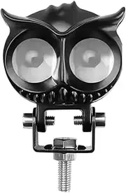 SOLUSTRE Universal Fit Bi- Led Headlights for Motorcycles ATV Fog Light High Brightness and Design