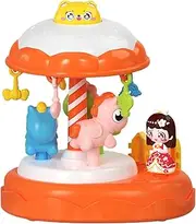 Carousel Toy - Early Education Toys - Clockwork Wind Up Toys, Preschool Carousel Horse Toy for Kids Aged Over 3 Years Old, Cartoon Toy