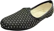[Stop n Style] Wedding Sherwani Shoes Indian Punjabi Jutti for Men Ethnic Loafers