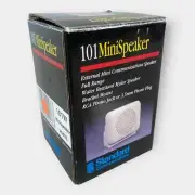 Standard Communications 101W Mini Extension Speaker (5 Watt/4 Ohm) - White *New*
