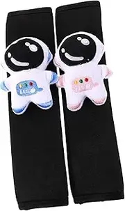 Car Belt Shoulder Support Auto Belt Neck Pillow Soft Shoulder Pad Cover Easy Install Seat Protector for Car