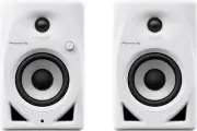 DM-40D 4-Inch Desktop Monitor Speakers System, White
