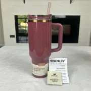 Stanley x CALIA 40 oz Red Nectar Quencher H2.0 FlowState Tumbler Limited Edition