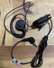 Motorola Zebra HDST HDST-25MM-PTVP-01 2.5MM PTT VOIP Mono Headset with Ear Hook