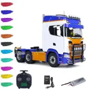 ST8 Radio Metal 6x6 1/14 Radio Control Tractor RC Assembled Trcuk Car ESC Sound