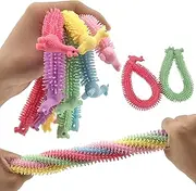 Zayin Stretchy Fidget Alpaca Noodles String Toy,Unique Sensory ADHD Sensory Toys Good for Kids and Adults with ADD,ADHD,OCD or Autism(Alpaca)