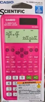 Casio fx-300ES PLUS 2nd Edition Scientific Calculator - Pink