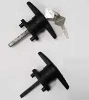 Era Truck Upfitters' Double T-Handle Set for ARE Pickups Camper Shell Doors