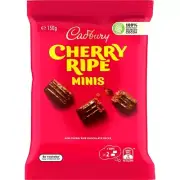 Cadbury Cherry Ripe Minis 150g x 12