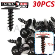 For VW AUDI BLACK 16 X 5MM TORX SCREW FASTENER WHEEL WELL ENGINE UNDERTRAY COVER