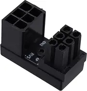 DOITOOL Angled Power Adapter for Connection Lightweight Portable Easy to Install High Performance Power Cable Adapter for Stable Operation