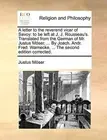 A letter to the reverend vicar of Savoy: to be left at J. J. Rousseau's. Tran-,