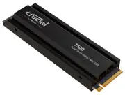 MICRON (CRUCIAL) T500 2TB Gen4 NVMe SSD w Heatsink - 7400/7000 MB/s R/W 1200TBW 1440K IOPs 1.5M hrs MTTF Acronis True Image Adobe Creative Cloud for PS5