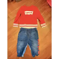 在飛比找蝦皮購物優惠-LEVI’S 套裝 尺寸110