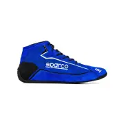 SPARCO RACING SHOES SLALOM+ SUEDE BLUE (FIA APPROVED) - EUR 43