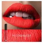FOCALLURE Waterproof Matte Liquid Lipgloss Tint Long Lasting-#01-COQUELICOT