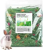 Rabbits Hay Bale - Natural Safe Grass Hay Bedding - Healthy Pet Food, Bale Litter for Hamsters, Chinchillas, Other Small Pets