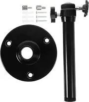LIFKICH Adjustable Projector Mount Rotatable Ceiling Wall Desk Stand for Projectors Up to Easy Installation with Stable Base Adjustable Pole