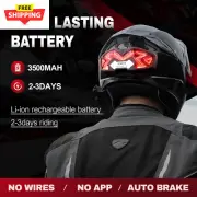 MTSEEEN Helmet Brake Light Led, Super Brightness , Helmet Safety Light for Bikes
