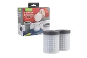 Tovolo Freeze & Squeeze Mini Ice Cube Maker 2pc Set Silicone Cubes Maker